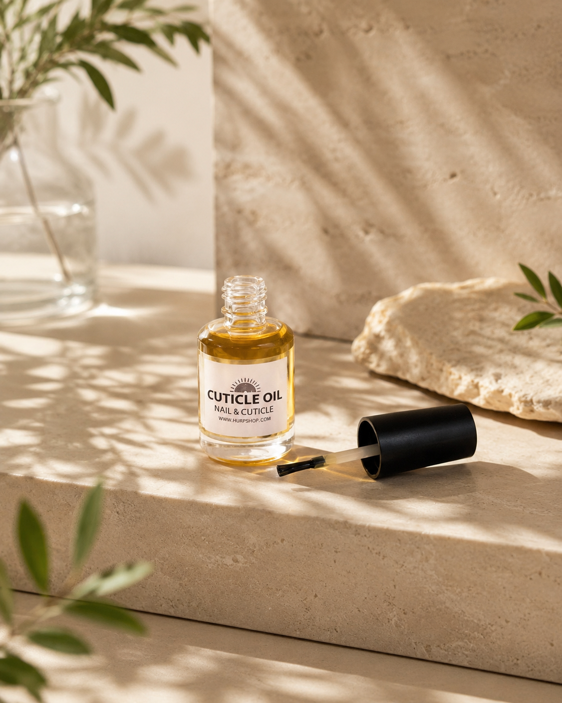 روغن تقویتکننده ناخن ارگانیک هور